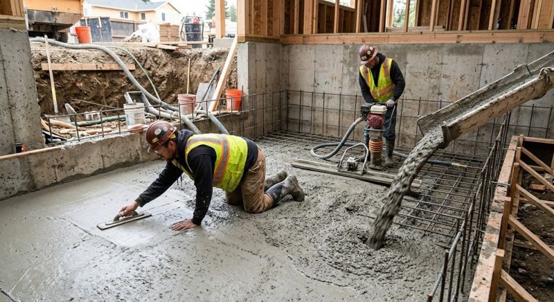 Basement Slab Installation in Greenville, SC