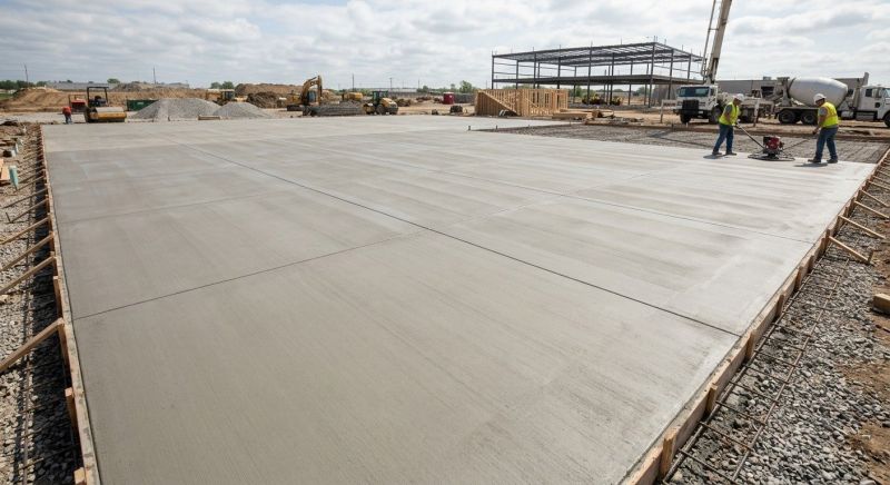 Commercial Slab Installation in Manassas, VA