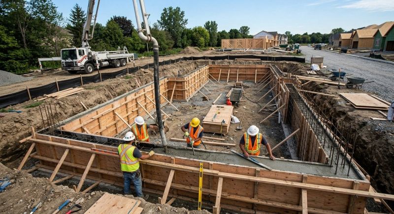 Concrete Foundation Installation in Fort Worth, TX