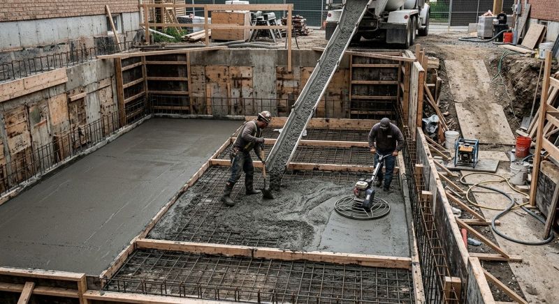 Basement Concrete Pouring in Fort Wayne, IN