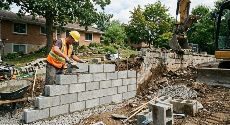 Block Wall Replacement in Boston, MA