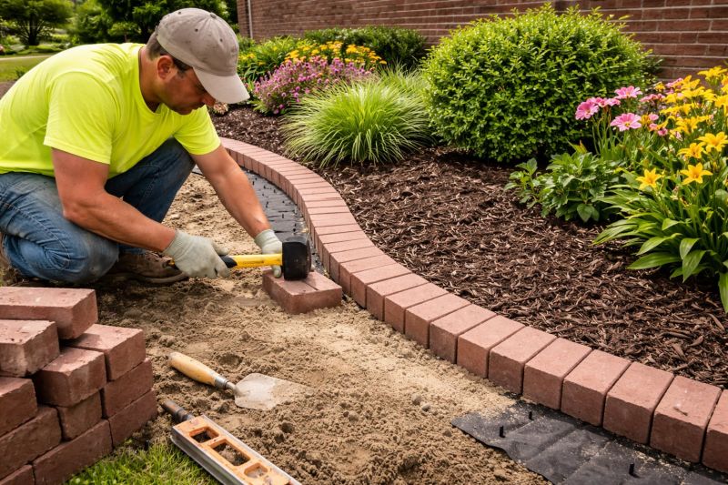 Brick Hardscape Installation in Fairfield County, CT