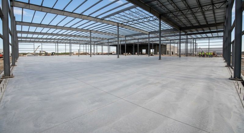 Commercial Slab Installation in Bellingham, WA