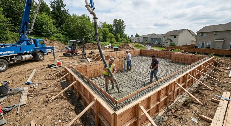 House Foundation Installation in Fort Wayne, IN