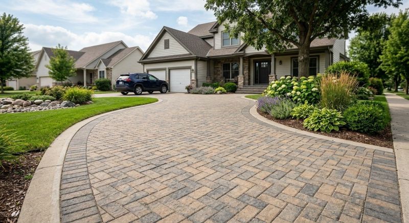 Paver Driveway Installation in Longmont, CO